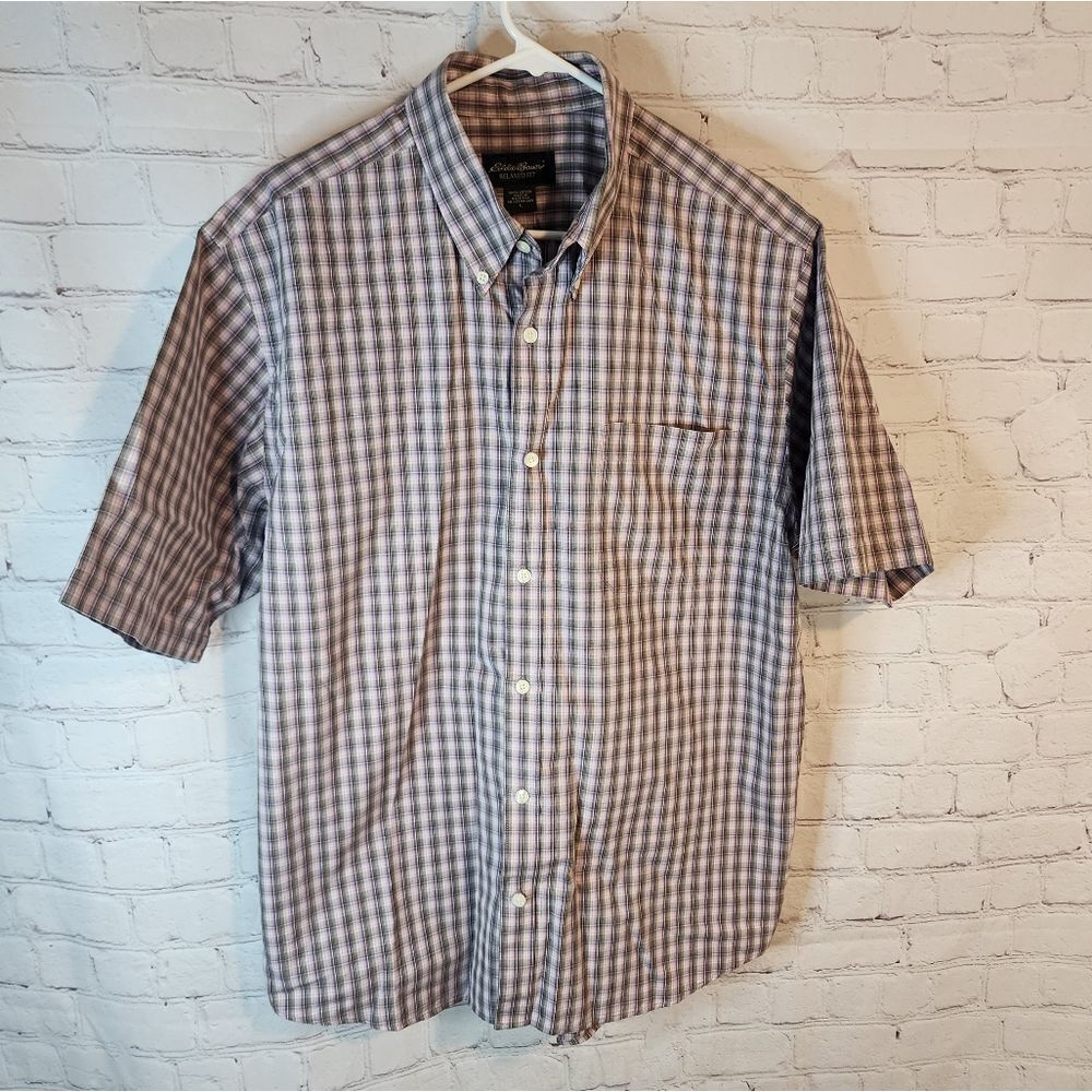 Men's Eddie Bauer "Relaxed Fit" button-down shirt, size Large